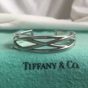 Tiffany & Co. Sterling Silver Woven Cuff